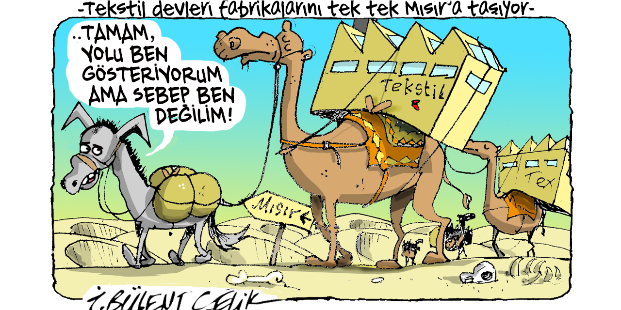İ. Bülent Çelik'in 22 Ekim 2025 tarihli karikatürü