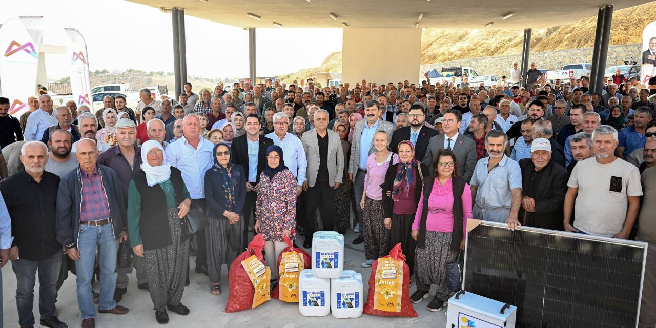 Mersin'den çiftçilere önemli tarımsal destekler