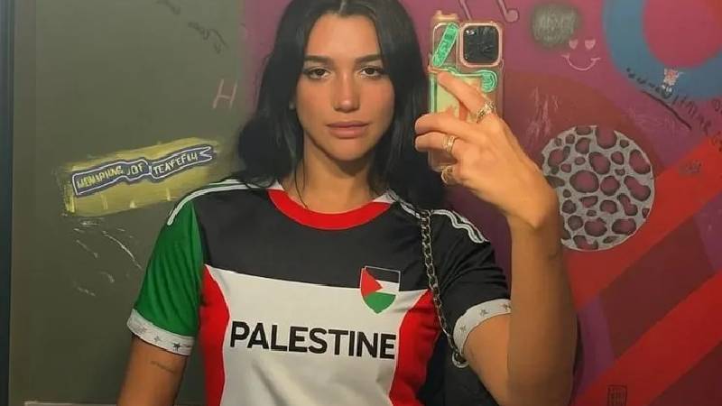 Dua Lipa’dan Filistin açıklaması: İş fırsatlarını elimden almaları önemli değil, bu dava benden büyük
