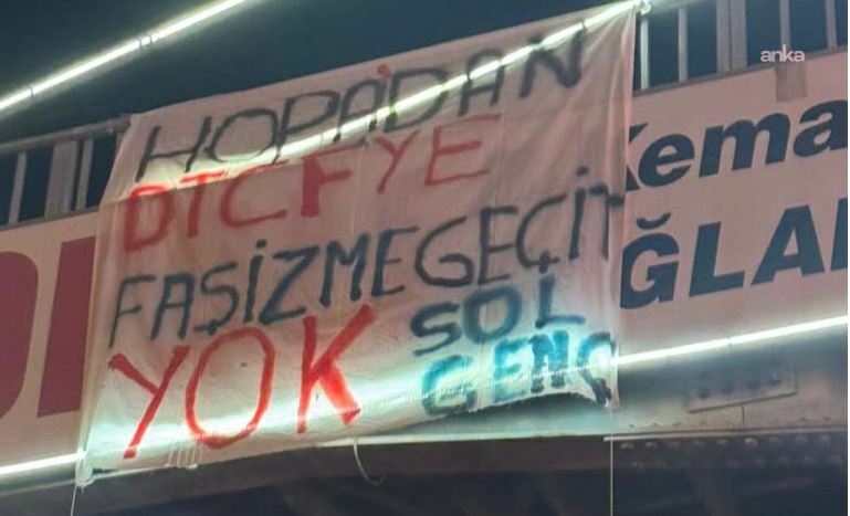 Yemekhane zammını protesto eden öğrencilere destek: “Hopa’dan DTCF’ye Faşizme Geçit Yok”