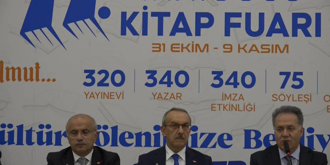 Kitapseverler için heyecan verici etkinlik: Malatya Anadolu Kitap Fuarı