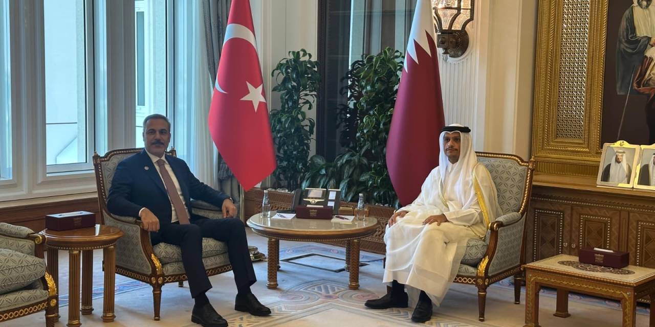 Hakan Fidan'dan Katar'da önemli görüşme