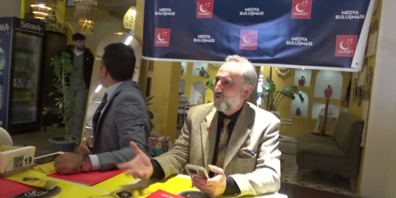 Saadet Partili Ümit Çebi: Heyetin İmralı’ya giderek Öcalan’la görüşmesine çok sıcak bakmıyoruz