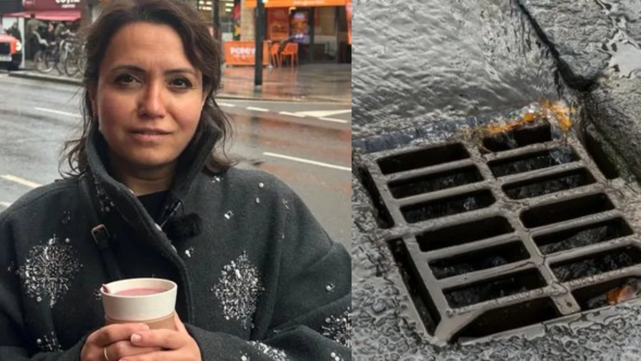 Kahvesini kanalizasyona döken kadına 8 bin 300 TL ceza