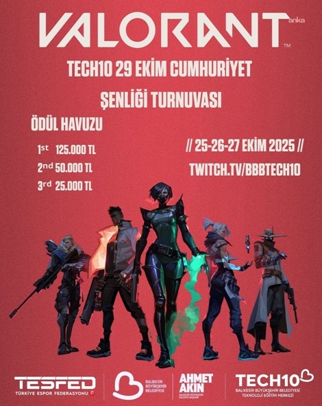 Cumhuriyet Bayramı’nda Balıkesir'den e-spor heyecanı