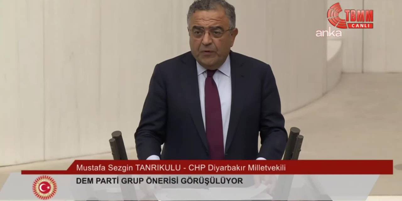 Sezgin Tanrıkulu: Yargıçlar ve siyasetçiler Türkiye'yi bu duruma getirdi