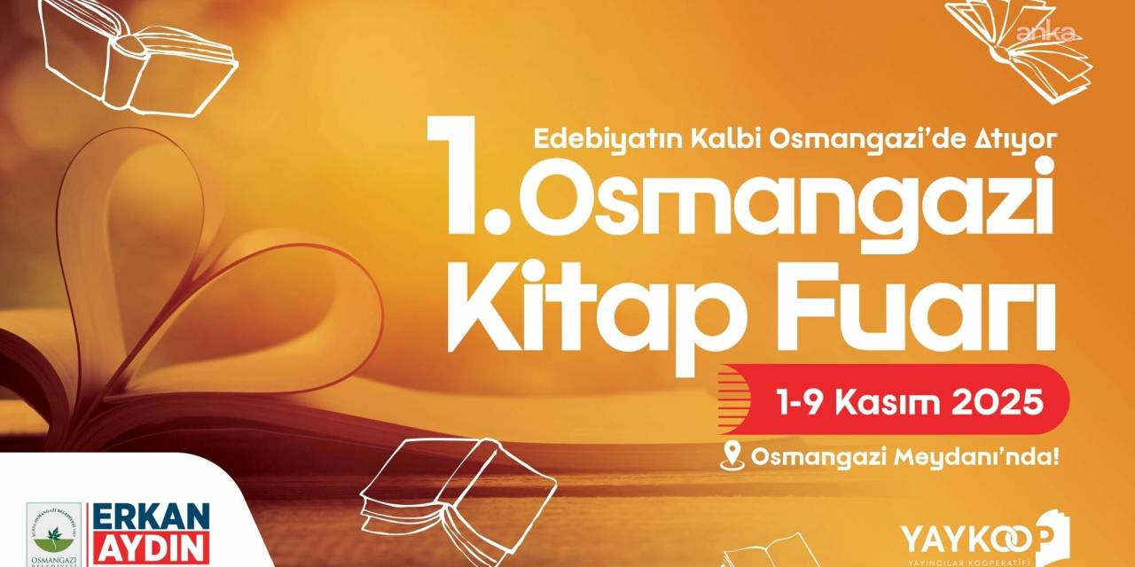 Osmangazi Kitap Fuarı başlıyor!