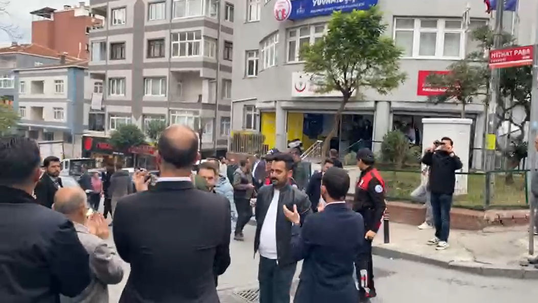 Şişli Belediyesi Kayyumu Cevdet Ertürkmen'e protesto
