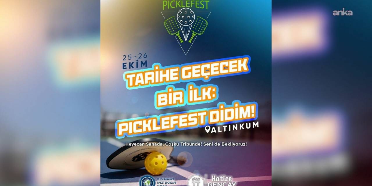 PickleFest Didim başlamak üzere