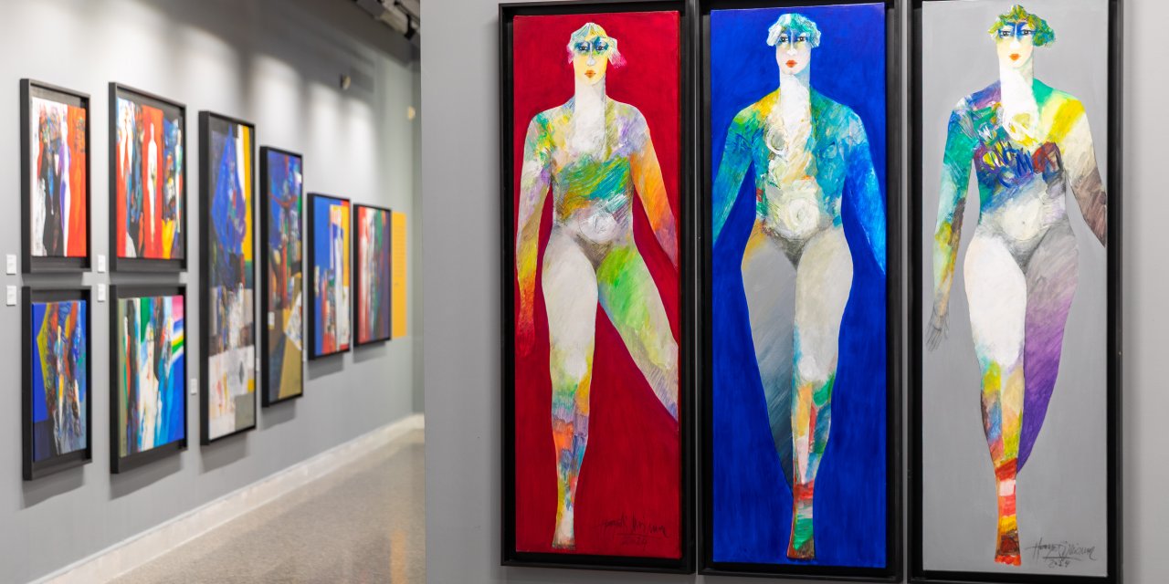 Hayati Misman retrospektif sergisi İş Sanat Kibele Sanat Galerisi’nde açıldı