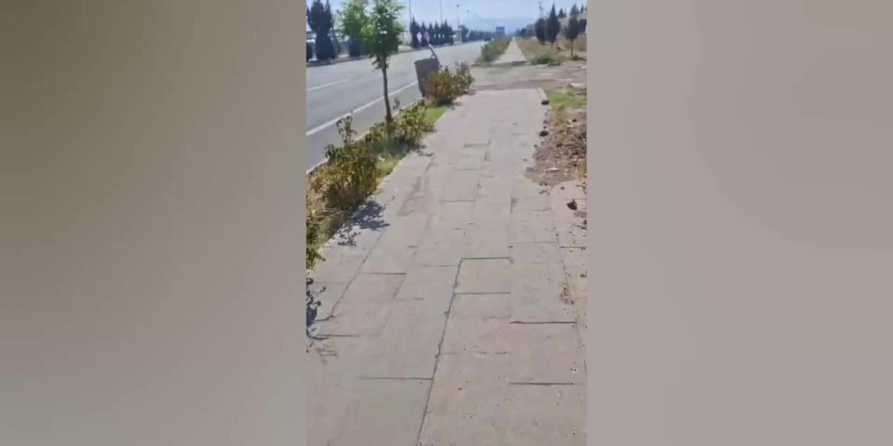 Elazığ'daki çukurlar için vatandaşlardan tepki