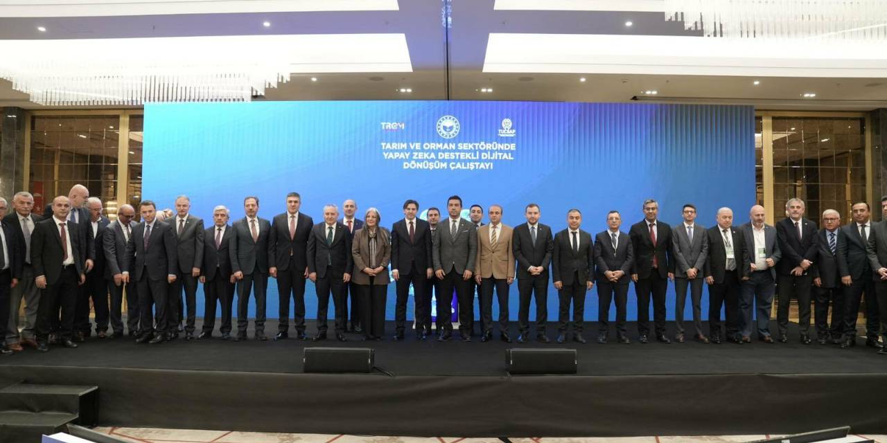 Tarım ve orman sektöründe Yapay Zeka Çalıştayı gerçekleştirildi