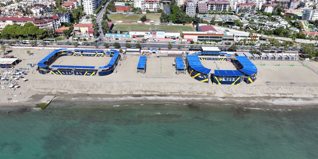 Ücretsiz plaj voleybolu etkinliği Alanya'da başlıyor