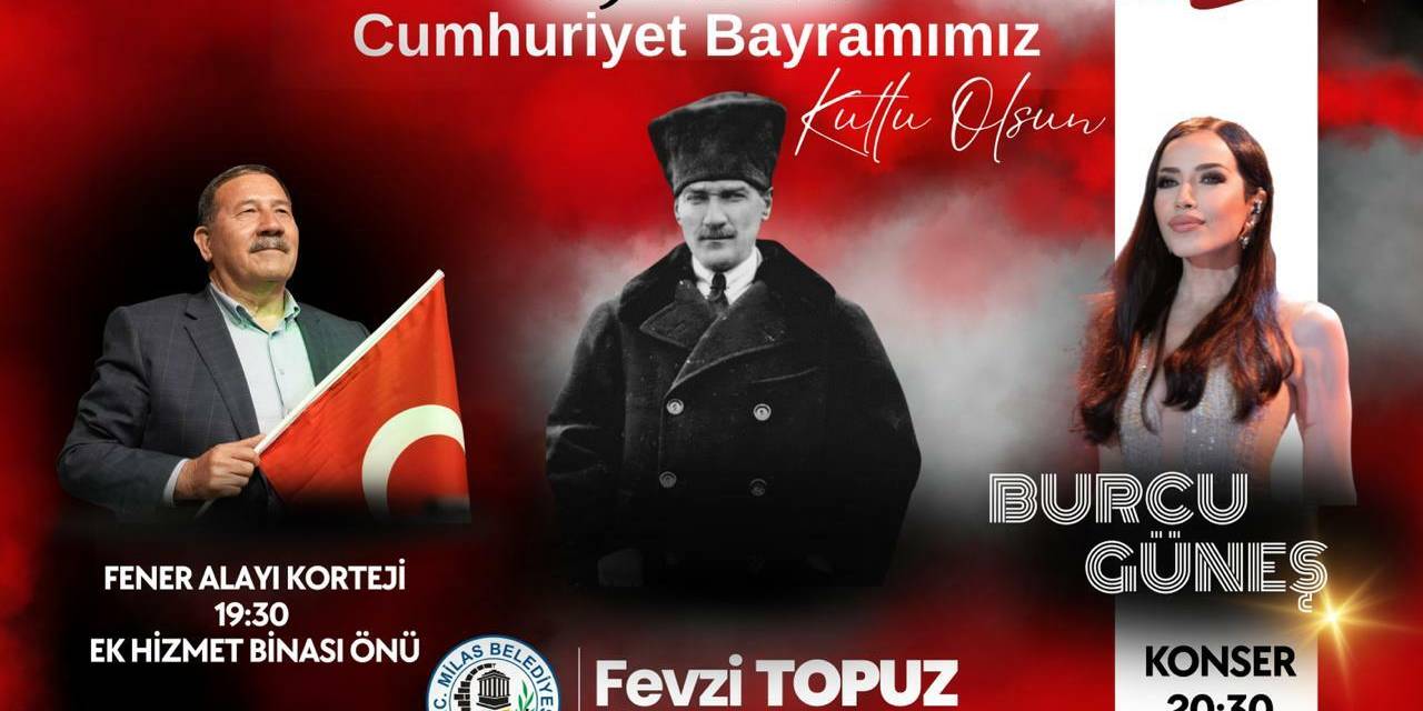 Milas’ta Cumhuriyet Bayramı coşkuyla kutlanacak