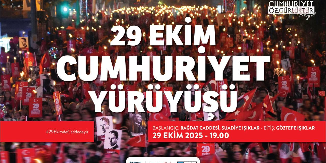 Cumhuriyet Bayramı coşkusu Kadıköy'de başlıyor