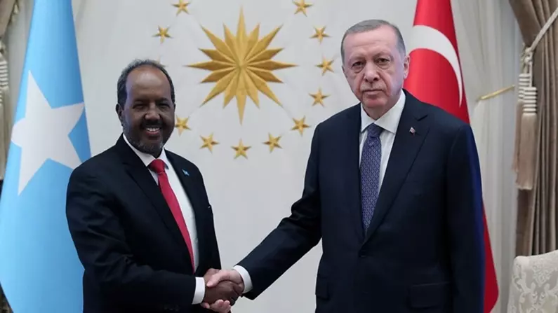 Erdoğan, oğlu kuryeyi öldüren Somali Cumhurbaşkanı ile görüştü