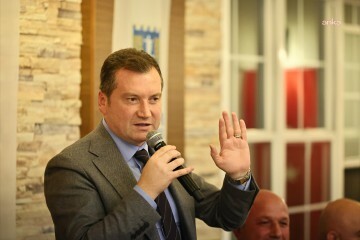 Balcıoğlu, muhtarlarla istişare toplantısı gerçekleştirdi