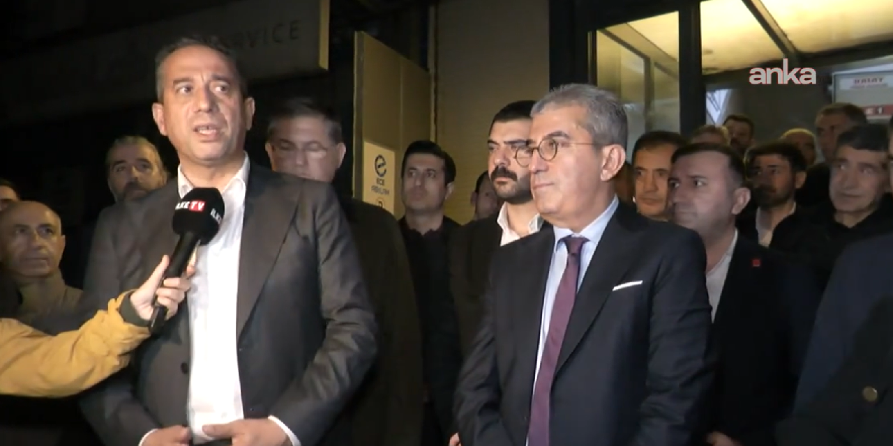 CHP'li Başarır ve Günaydın TELE1 önünden seslendi: 'Türkiye'nin geleceğini karartmanıza izin vermeyeceğiz'