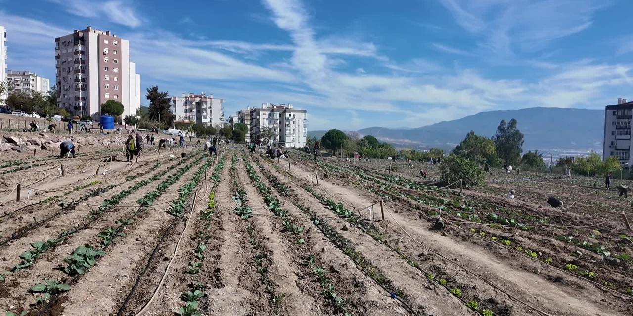 Bornova'da kadınlar tarımla güçleniyor