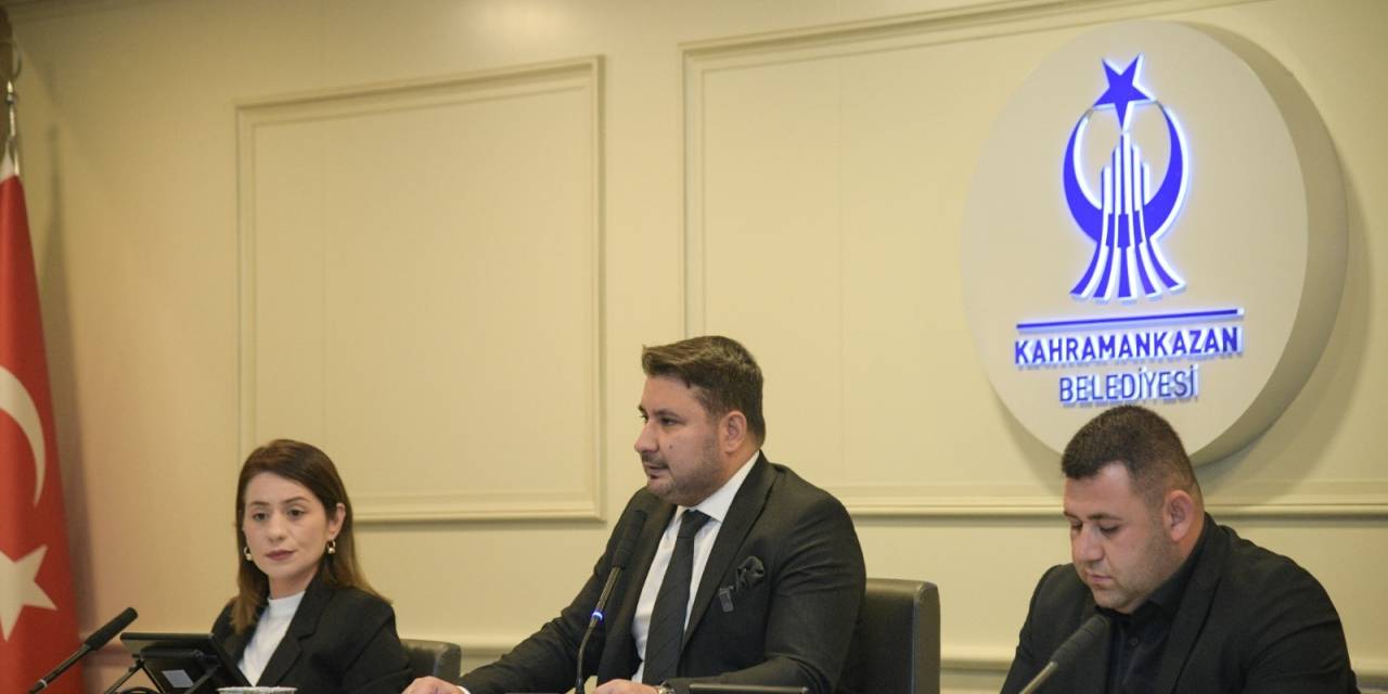 Kahramankazan Belediyesi'nin 2026 Bütçesi onaylandı