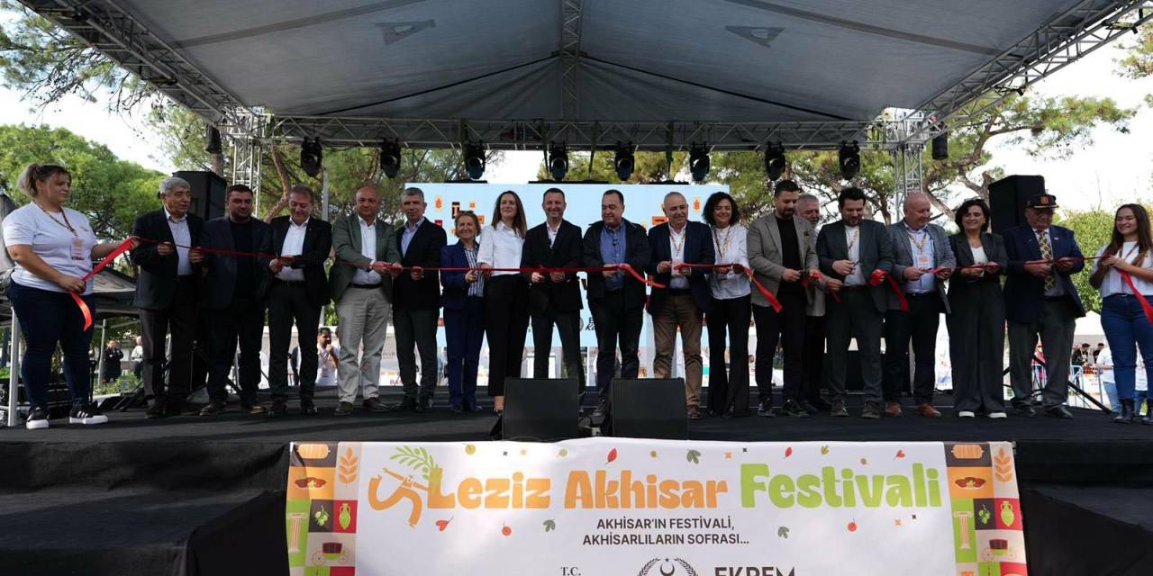 Akhisar'da lezzet dolu festivale start verildi