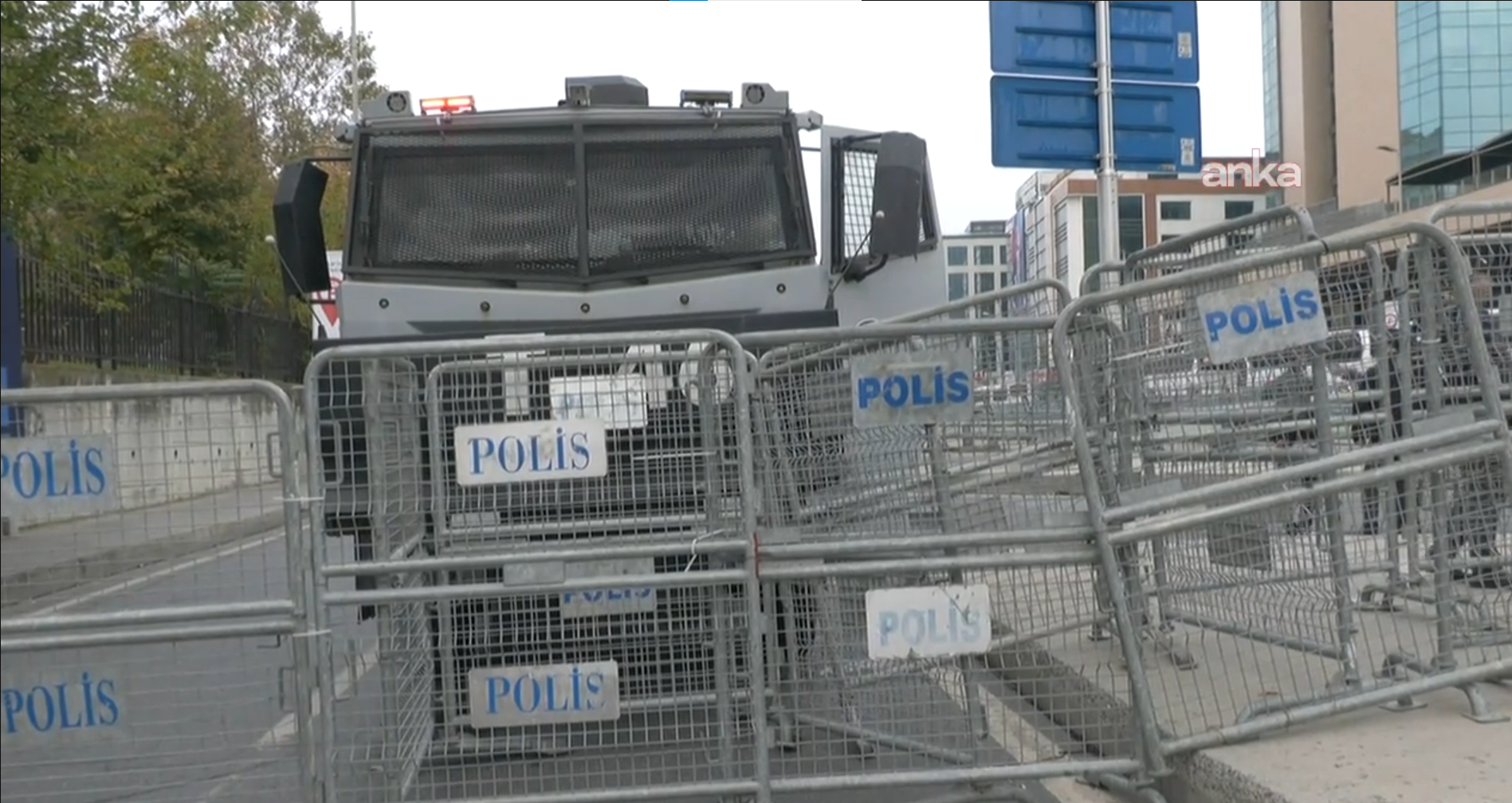 İmamoğlu ifade verecek diye adliyeye TOMA'lar geldi