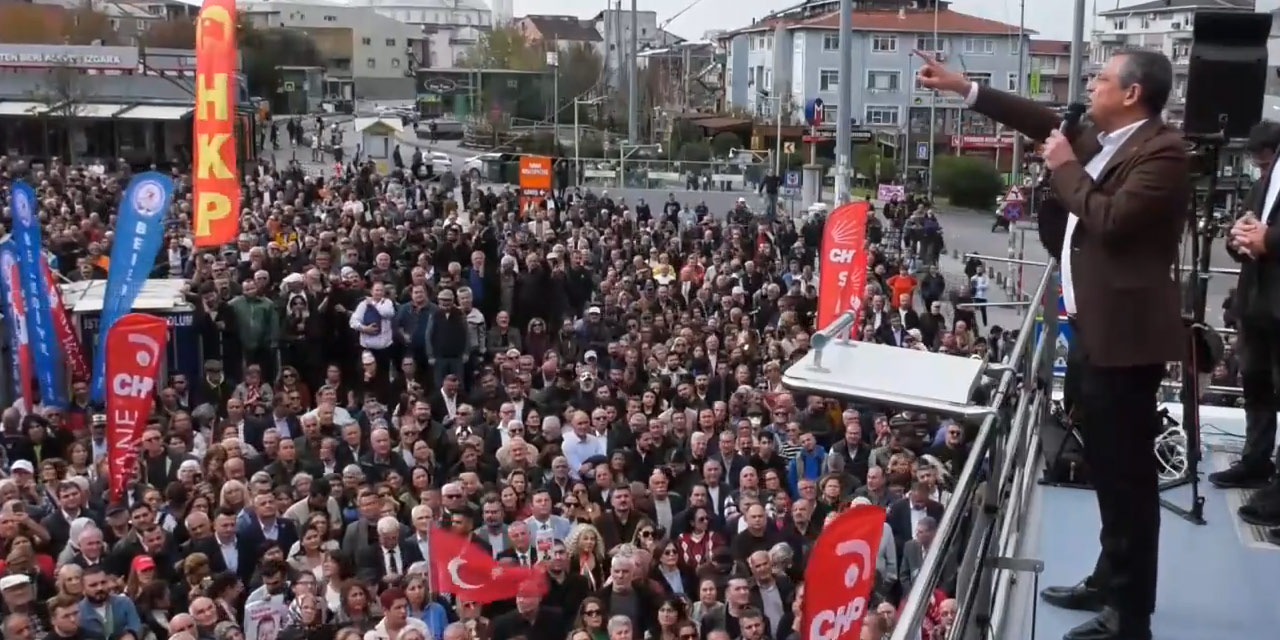 CHP lideri Özgür Özel'den Çağlayan Adliyesi’nde İmamoğlu çağrısı