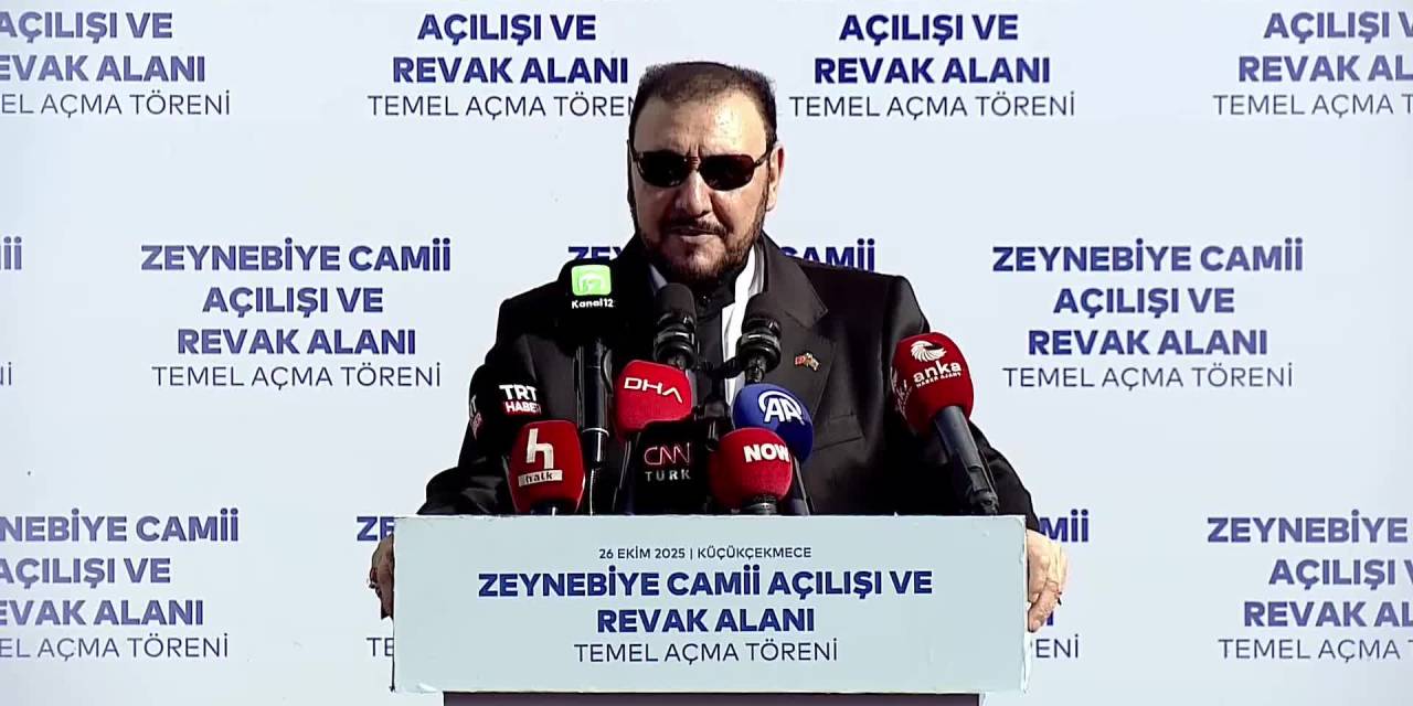 İmamoğlu'ndan Zeynebiye Camisi açılışına özel mesaj: 'Adaleti sağlamak için var gücümüzle çalıştık'