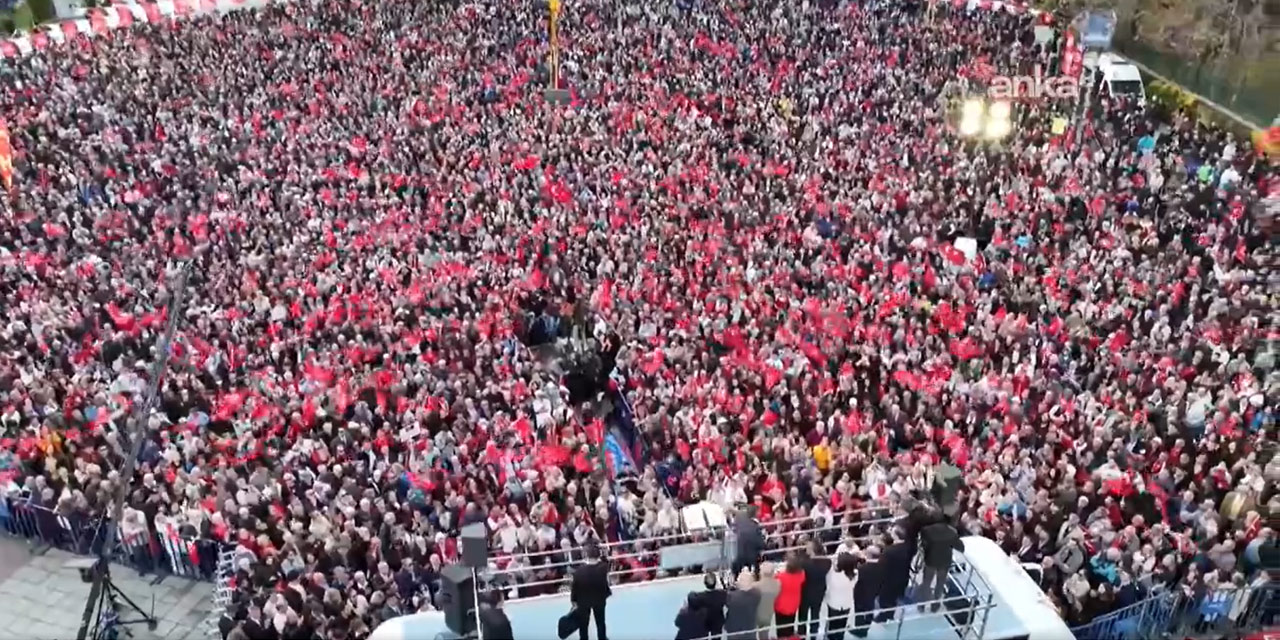 CHP’nin mitingine Ekrem İmamoğlu’ndan mesaj: Eskişehir’in nadir element rezervlerine gözlerini dikenler…