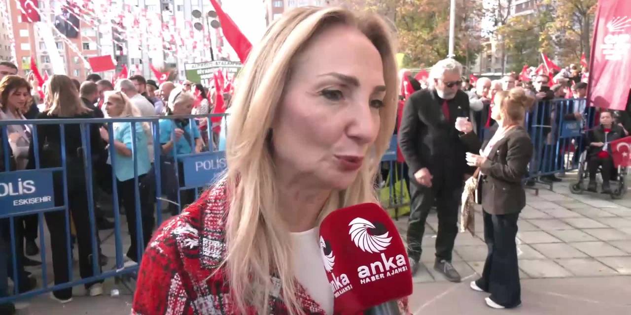 Mitingde gündem hukuk! Aylin Nazlıaka'dan çarpıcı açıklamalar