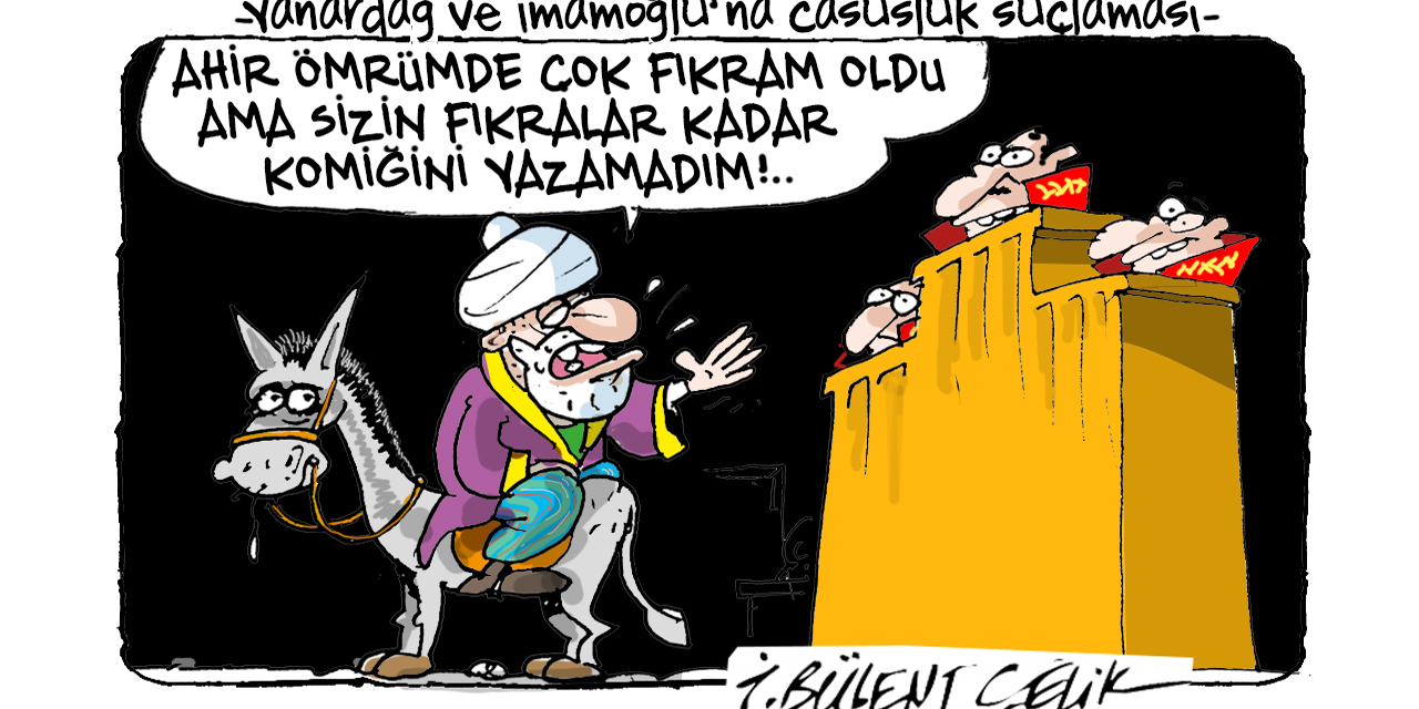 İ. Bülent Çelik'in 27 Ekim 2025 tarihli karikatürü