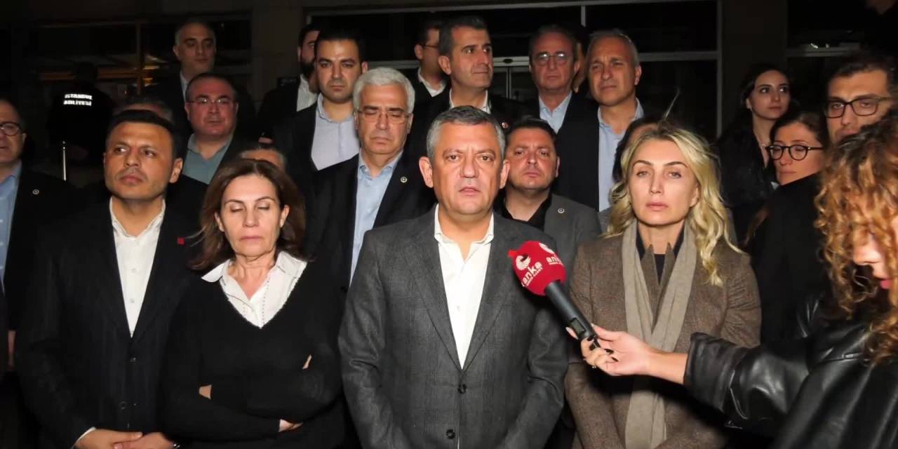 İmamoğlu hakkında tutuklama kararına Özgür Özel'den jet yanıt: "Biz buna teslim olmayız"