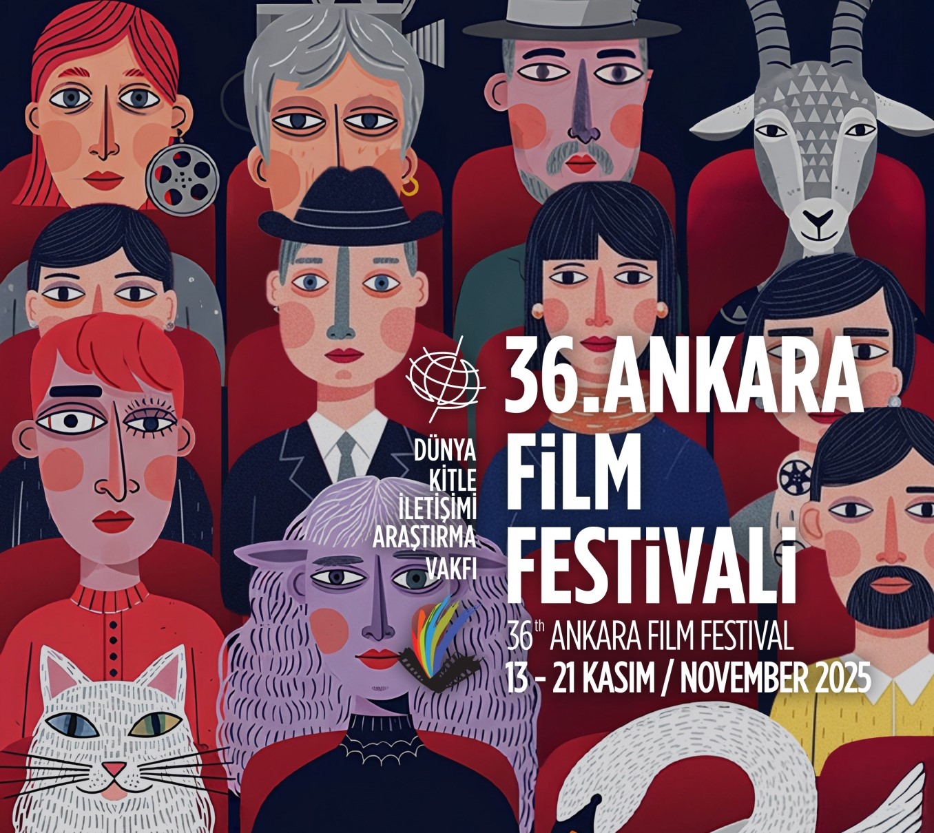 36. Ankara Film Festivali’nin afişi belli oldu: Ankara’nın Karakterleri perdede!