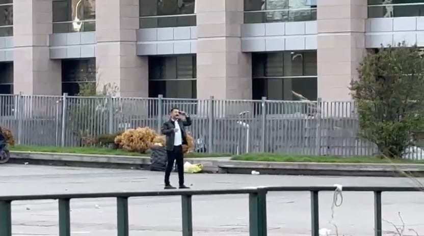 Çağlayan Adliyesi önünde havaya ateş açan suç makinesi çıktı