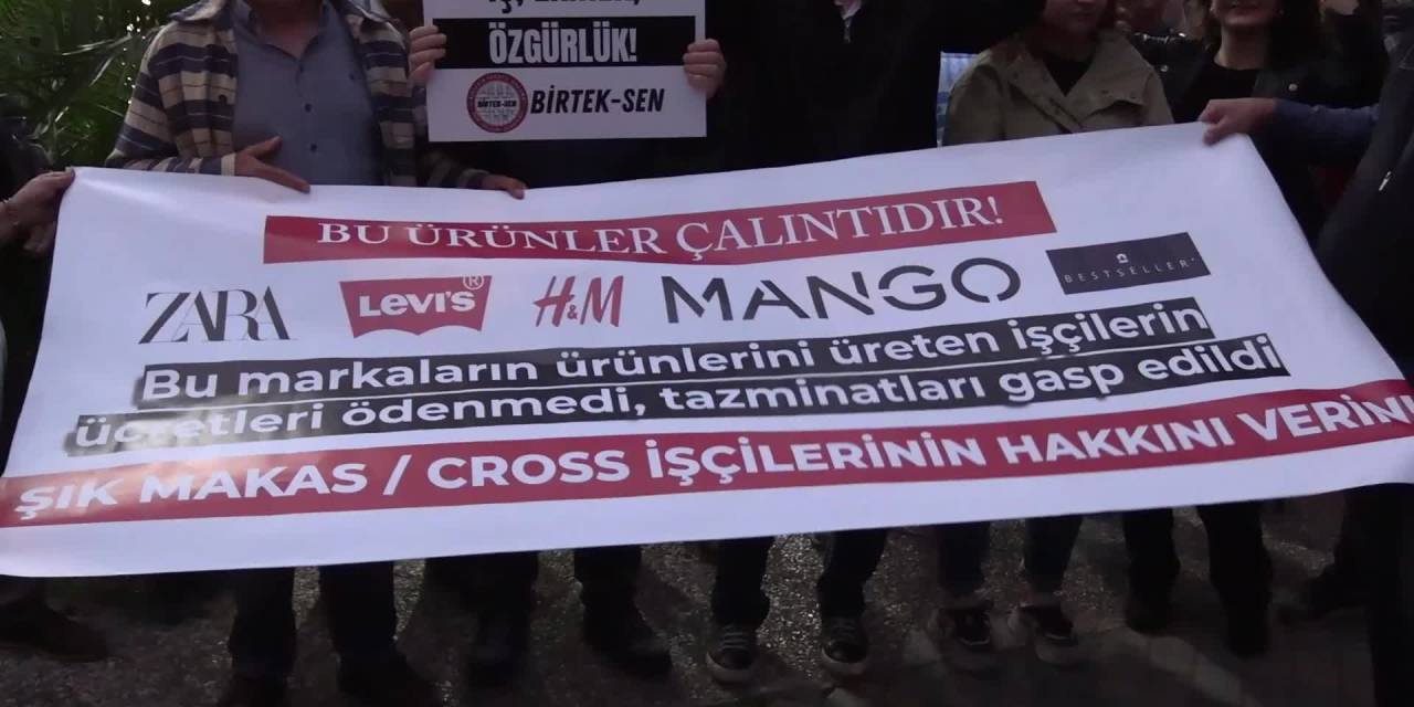 İzmir'den Şık Makas işçilerine destek: KESK basın toplantısı