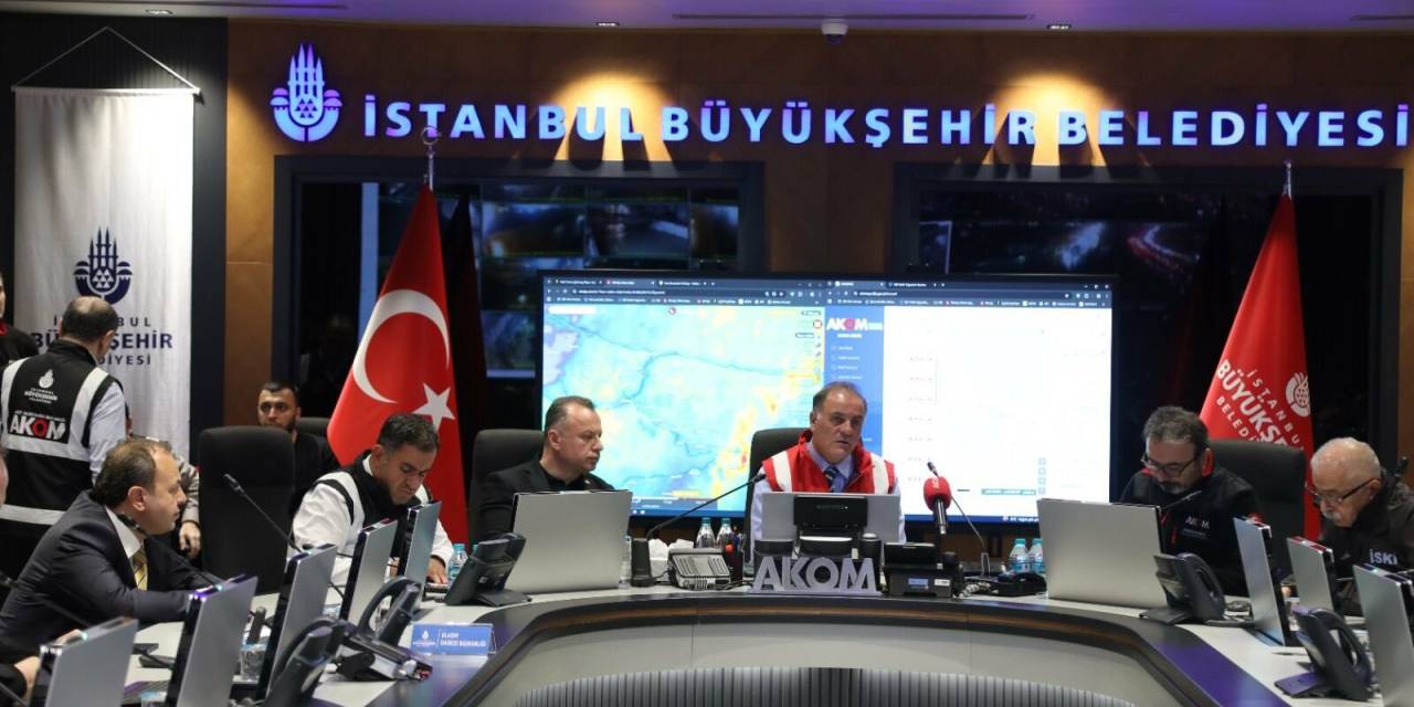İBB, yağışlarla ilgili durum değerlendirmesi yaptı