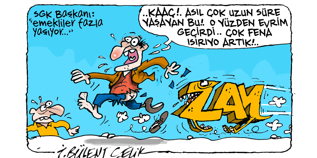 İ. Bülent Çelik'in 28 Ekim 2025 tarihli karikatürü