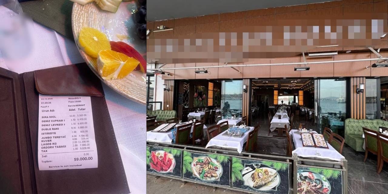 Fenerbahçe - Stuttgart maçı için gelen turistlere 59 bin TL'lik adisyon