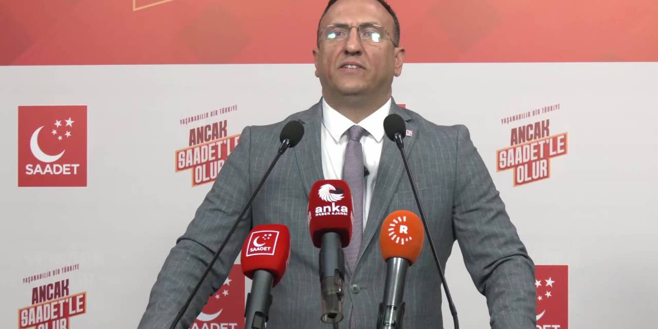 Sinan Tekin: 'Sanayi çökmüş, su bırakmıyor, adalet yok oluyor'