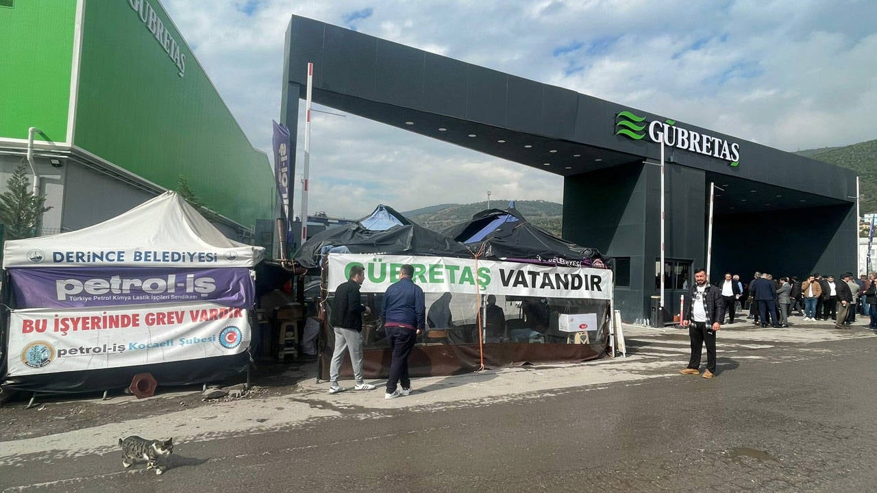 Gübretaş grevi 118. gününde: İşçiler "Geçinebilir bir hayat" talep ediyor