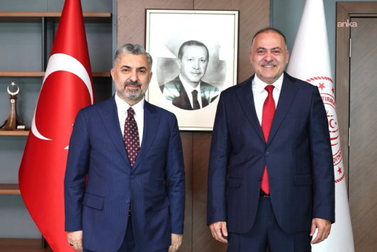 Ebubekir Şahin Ulaştırma Bakan Yardımcısı Sayan'ı ziyaret etti