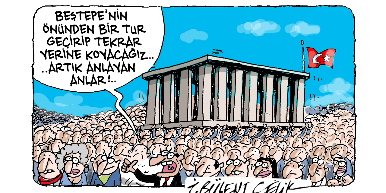 İ. Bülent Çelik'in 29 Ekim 2025 tarihli karikatürü
