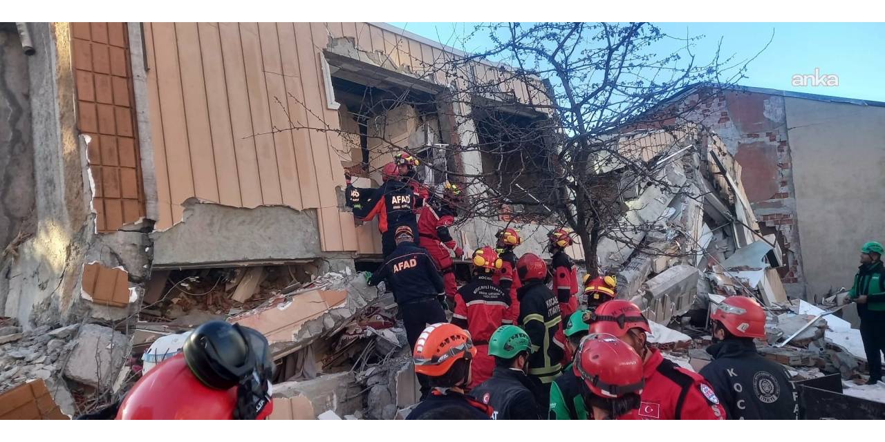 Gebze'deki çöken binadan bir çocuk cesedi çıkarıldı