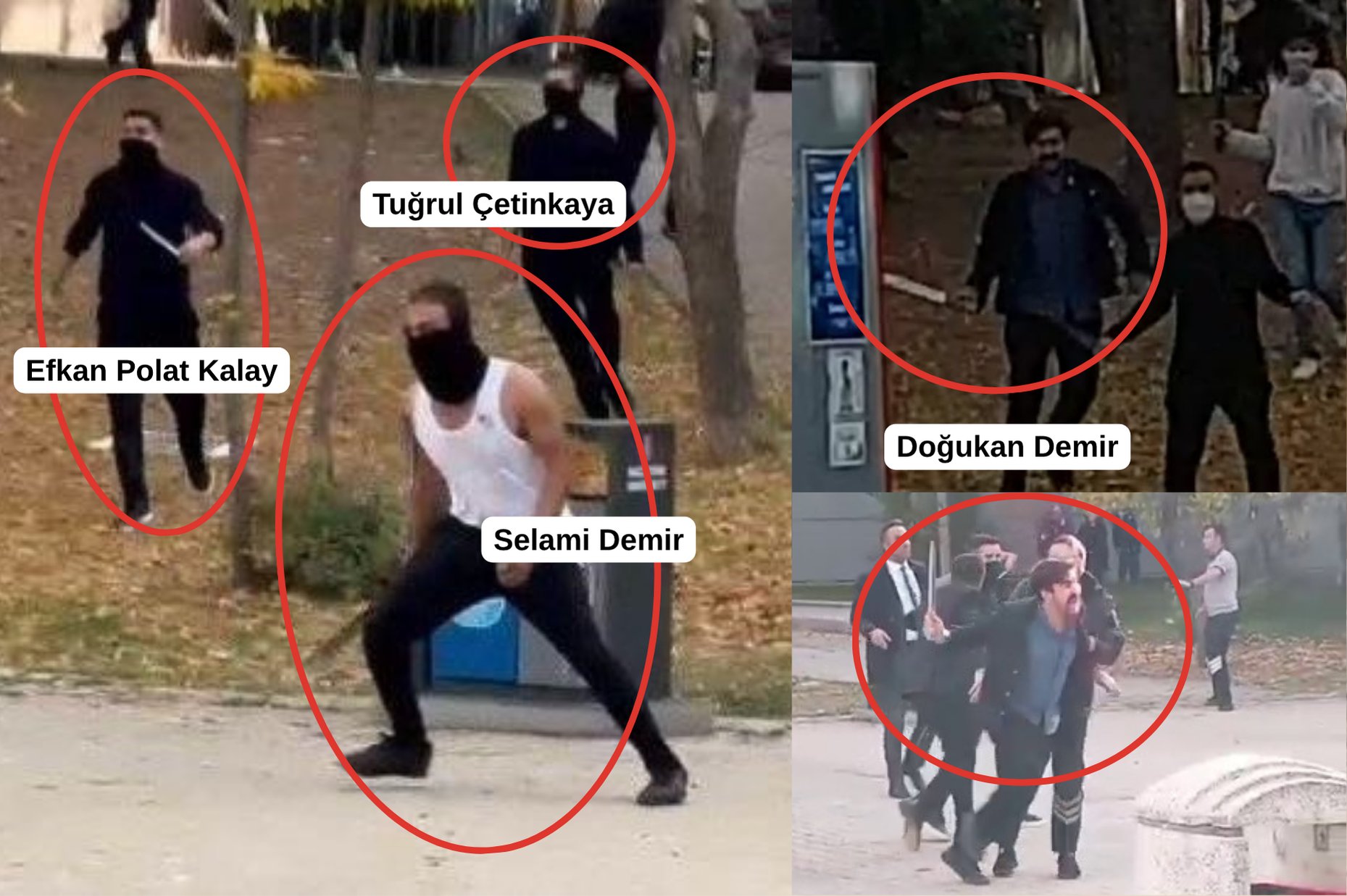 Hacettepe Üniversitesi'ndeki palalı saldırganların kimlikleri ortaya çıktı: Daha önce de öğrencilere saldırmışlar!