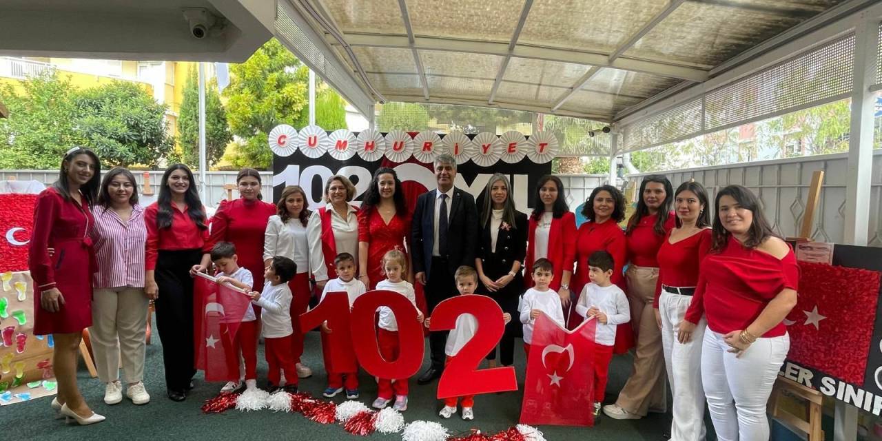 Bayram coşkusu Konyaaltı'ndaki kreşlerde yaşandı