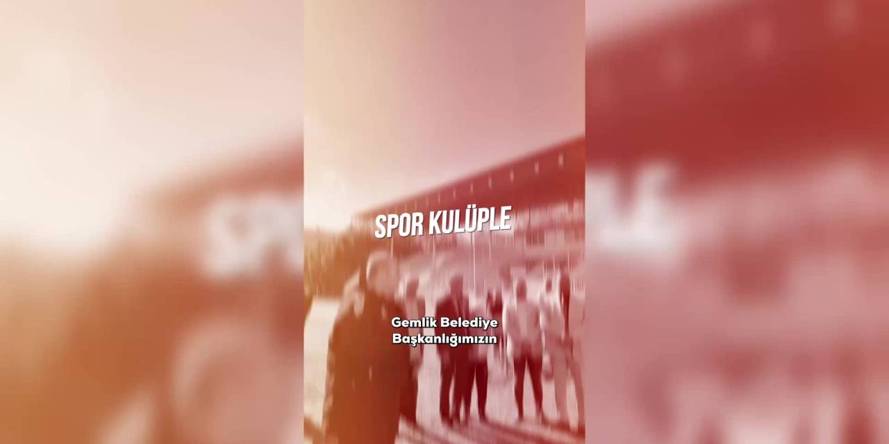 Gemlik Belediyesi'nden spor kulüplerine destek