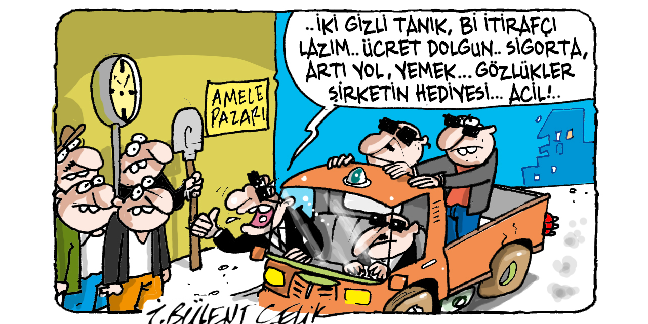 İ. Bülent Çelik'in 30 Ekim 2025 tarihli karikatürü