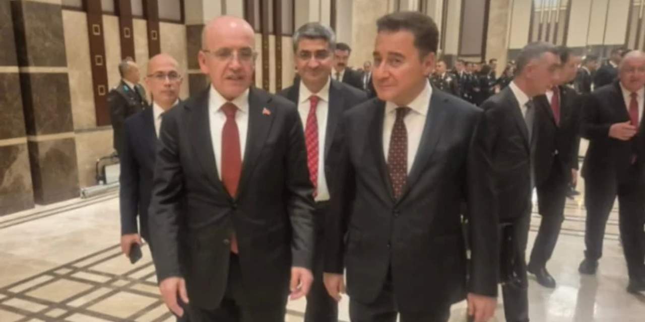 Ankara'da sürpriz fotoğraf: Ali Babacan ve Mehmet Şimşek birlikte!