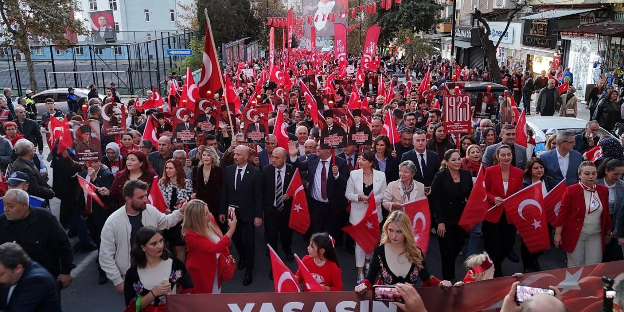 Cumhuriyet Bayramı coşkusu Tekirdağ'da doruklara ulaştı