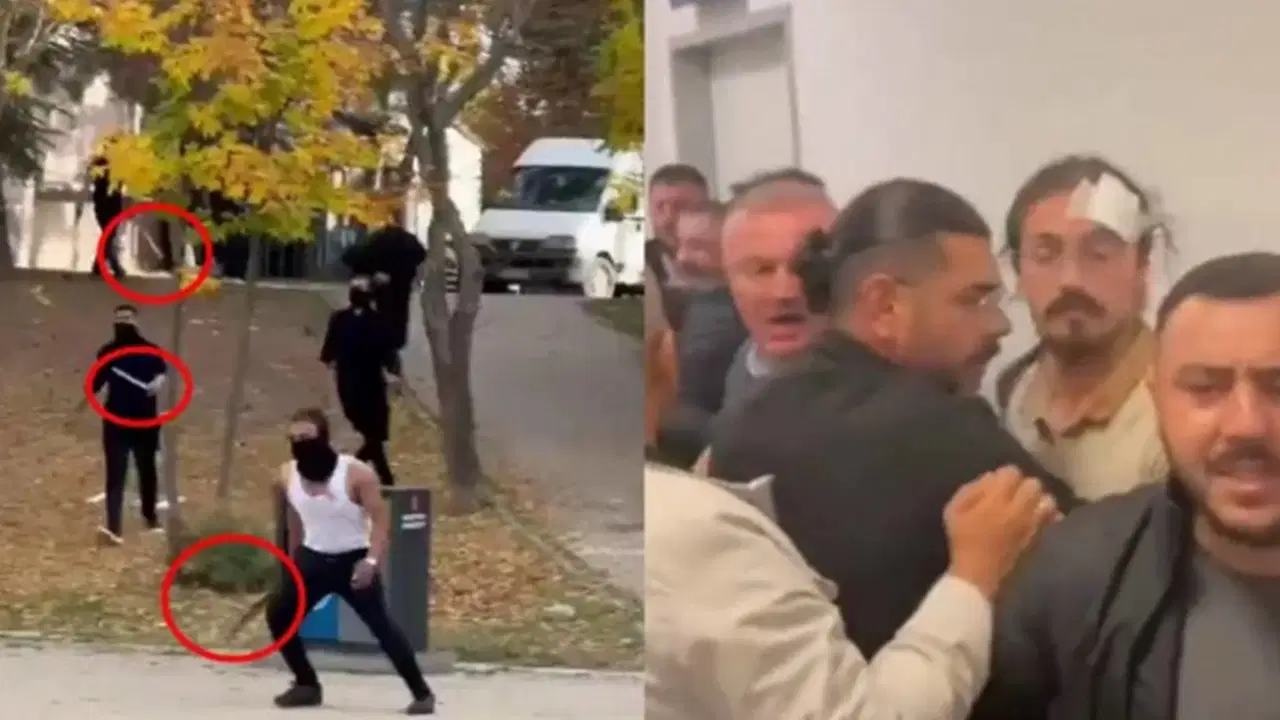 MHP ve Ülkü Ocakları palalı öğrencileri sahiplendi: Kar maskeli palalı gruba mağdur dediler!